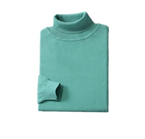 Men's Cashmere Sweater Solid Color Autumn and Winter Soft Warm Knitted Sweater