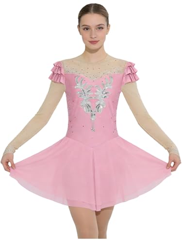 Costume performance en competition de patinage artistique elegance