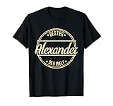 Herren Bester Alexander der Welt Alexander T-Shirt