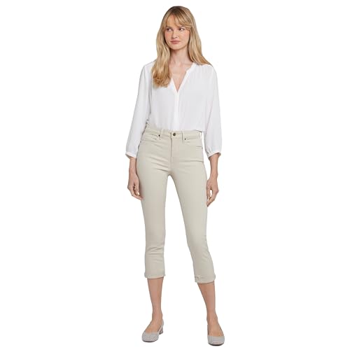 Chloe Skinny Capri Jeans With Roll Cuffs