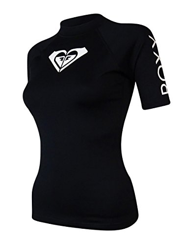 Roxy Women's Whole Hearted Short Sleeve Rash Guard