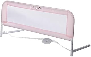Dream On Me Adjustable Bed Rail, Pink, 3 Pound