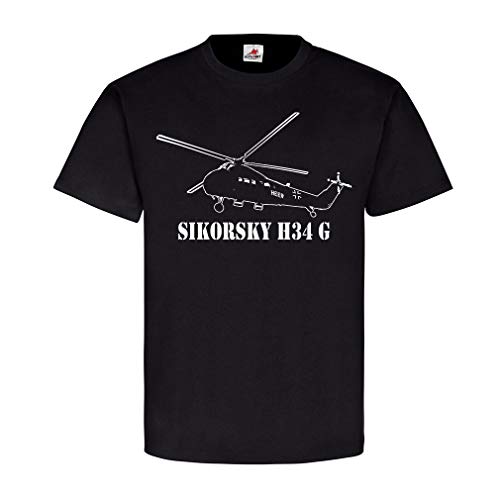 Hélicoptère de l'armée allemande Sikorsky H34 G vêtement Copytec noir grande taille XXXXL