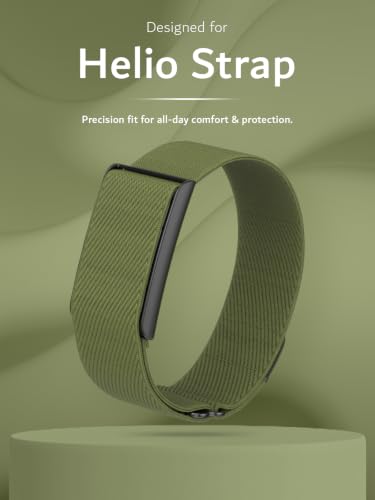 Image of TUDIA Stretchable Wrist & Armband Case for Amazfit Helio Strap [2-in-1 Strap] Bicep & WristBand for Helio Fitness Tracker (Case & Band Only)