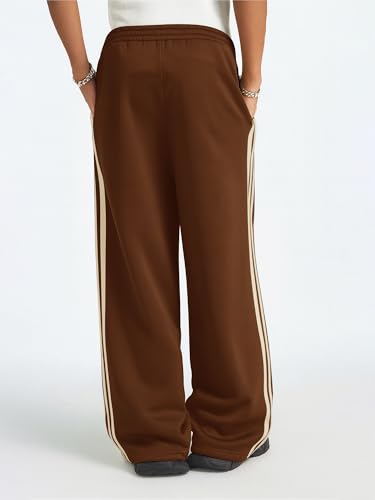 Image of Maniac || Mens || Side Stripe || Cotton || Baggy Fit || Trackpant