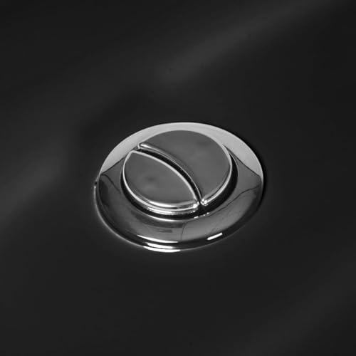 ShGaxin Toilette mit Spülkasten Schwarz – Bild 6