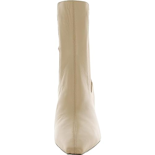 Sam Edelman Sammie Green Leather Pointed Toe Spool Heel Pull On Ankle Boots3