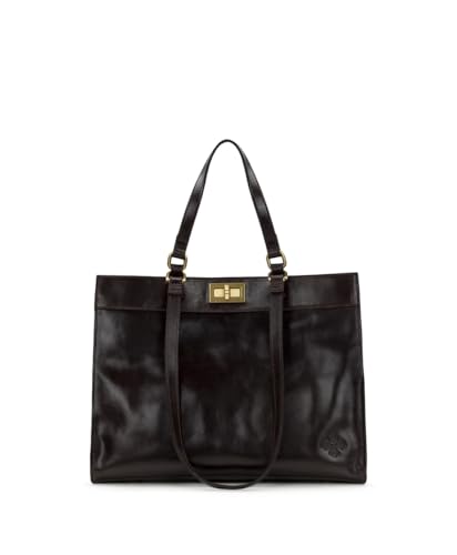 Lucinda Tote - Cuero envejecido vintage miniatura 1