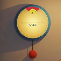 Wall Night Light for Kids, 3 Levels Dimmable Nursery Nightlight with Timer, Rechargeable LED Touch Wall Lamp for Room Decor, Silicone Squishy Light, Cute Anime Lamp Unique Gifts for Girls & Boys