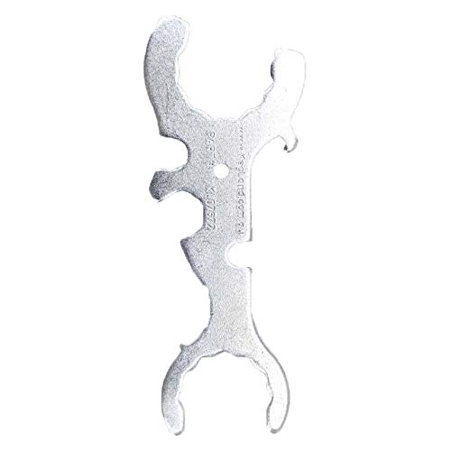 Wrewing Beer Faucet Wrench, Multifunctional Spanner Wrench for Tap Beer Tower Coupler Kegerator,keg