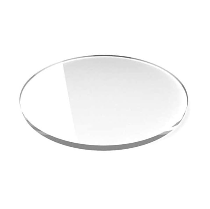 Acrylic Circle Plexiglass Disc 1/4" Thick - You Choose The Size (1/4" x 10", 1)