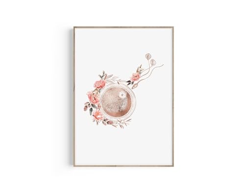 Fertilization Egg Sperm Art, Conception, Fertility Clinic Decor Reproduction Pregnancy Obgyn Poster Sperm Cells Insemination Genetics Poster Fertilization Egg Decor Conception Fertility Clinic,178
