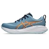 Asics Chaussures de Course Gel Cumulus 27 pour Homme, Bleu Saba/Blanc, 15