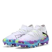 Puma King Pro Light Up Womens Artificial Ground Football Boots White/Multi 7 UK