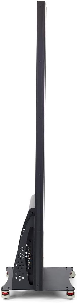 Displays2go 80" LED Poster Display, Extended Screen Compatibility, Wheels