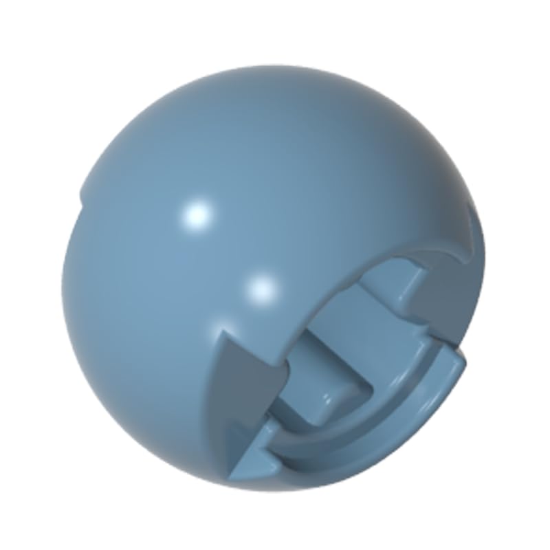 53585 Ball Joint Technic Ball Joint with Through Axle Hole 50 Pieces GDS-1056 Compatible with Lego Building Blocks Color:Sand Blue — image 1