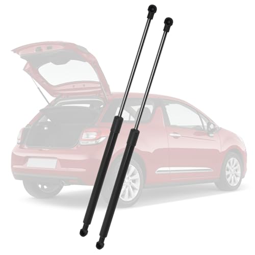 Vérins à gaz Citroën C3 II coffre 400N amortisseurs de hayon 472mm x2