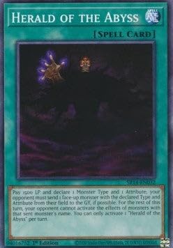 Herald of The Abyss SR14-EN032 Common Englisch Boosterfrisch Unlimitiert - Structure Deck: Fire Kings - mit ReCollectibles-Versandschutz - für Yu-Gi-Oh!