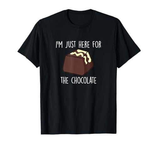 Chocolate Lover Cita Humor Chocolate Leche Barras de chocolate Camiseta