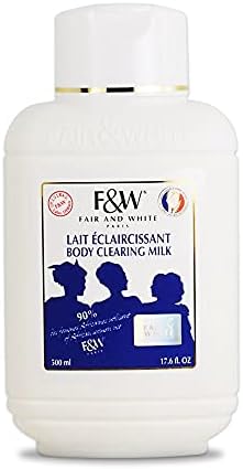 F&W Original Body Clearing Milk - 17 fl oz, Dry Skin Moisturizer for Fair Skin Tones