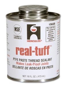 Real Tuff[TM] PTFE Thread Sealant, White
