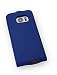 Produktbild Hochwertige Premium Handy Flip Case Tasche blau für Samsung Galaxy S7 Edge Schutz Hülle Etui Cover Schale blau