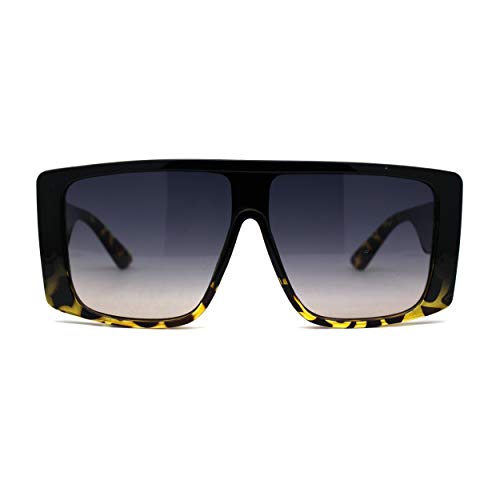Womens Flat Top Mobster Mafia Style Plastic Sunglasses2