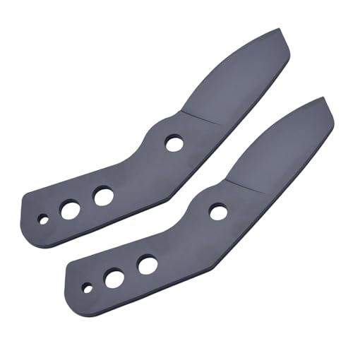 Astschere Ersatzklingen, passend für die meisten Bypass-Gartenscheren, Sk5-Stahl, Modell 001, einfache 3-Loch-Installation, robuste Baumschneide, 2 Stück Astschere Ersatzklingen, passend für die meisten Bypass-Gartenscheren, Sk5-Stahl, Modell 001, einfache 3-Loch-Installation, robuste Baumschneide, 2 Stück