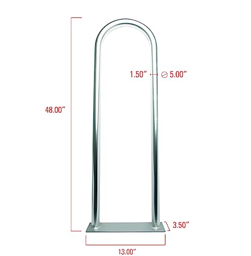 Barandal de seguridad universal de aluminio 48" x 13" miniatura 5