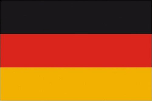 Hangqiao Deutschland Fahne Flagge 90 x 150 cm mit Ösen