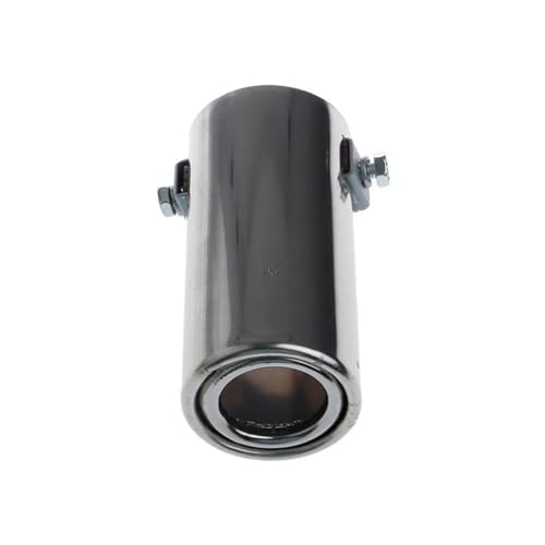 Cola De Escape Silenciador De Tubo De Escape Trasero Redondo Universal De Acero Inoxidable para Coche Terminal De Escape
