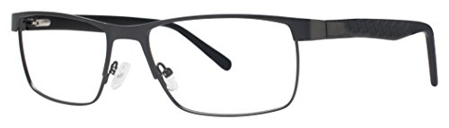 BIG Block Men's Eyeglasses - BMEC Frames - Matte Black 59-19-150