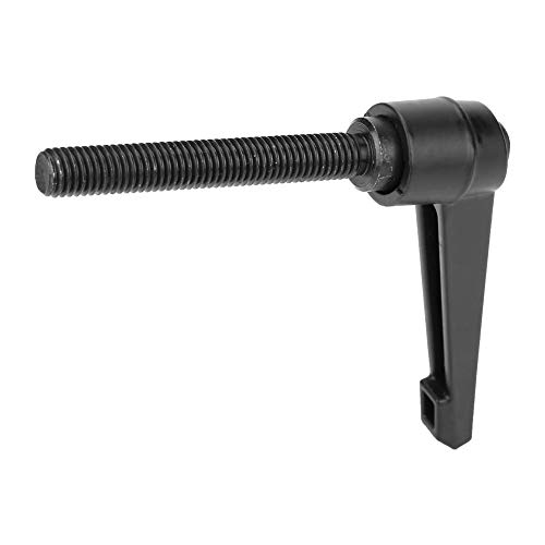 Image of Oumefar Carbon Steel Zinc Alloy Adjustable Handle Knob, Heavy Duty Machine Handle with M10 Male Thread (80mm), Adjustable Position Height Fixing for CNC Welding Woodworking Machinery (4-Pack)