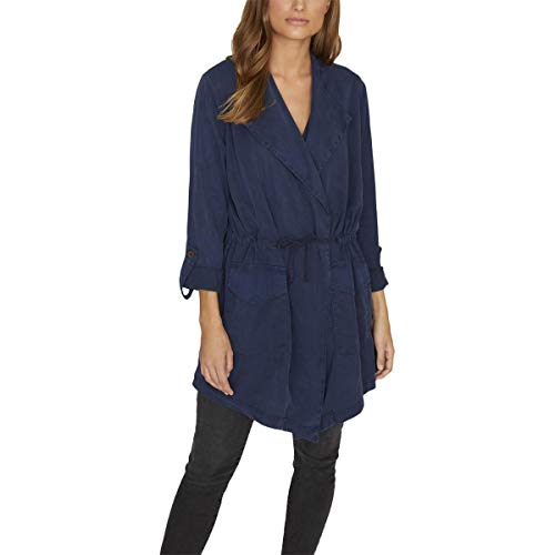 Sanctuary Cloudscape Draped Jacket Black Iris XS (US 2)