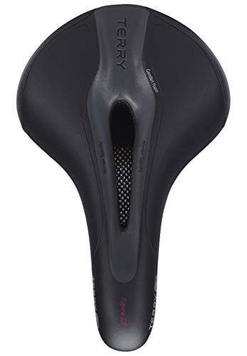 Terry Figura GT 423 006 06 Women's Saddle with CrMo Frame and WeatherMax Dura Silk Outer Material in Black, Seat Width 9 cm - 12 cm - Image 3