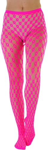 Image of ToBeInStyle Women's Large Mesh Fishnet Patterned Pantyhose Tights