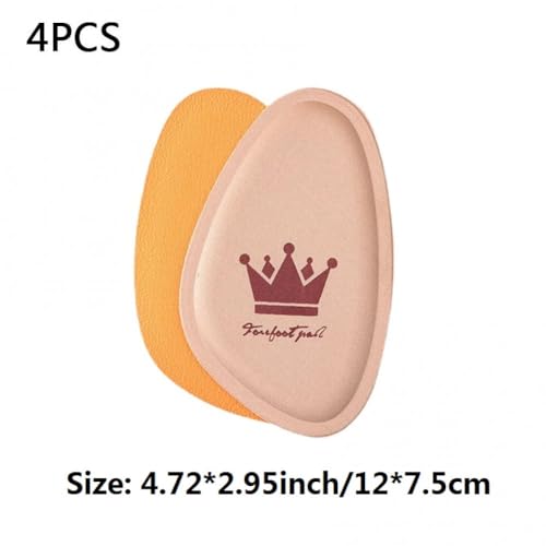 Set de 4 almohadillas delanteras para zapatos de tacón de mujer miniatura 6