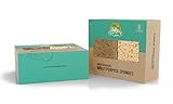 Zero Waste Earth Friendly Cleaning Sponge Pack of 6 | Reusable Scrub Pads Pack of 6 | Non-Scratch Sponge |Kitchen Scrubbers for Dishes and Cleaning | Plastic Free Coconut Kitchen Scrubber