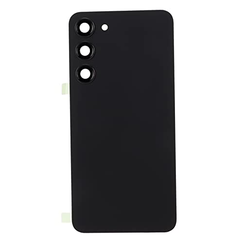 Kit di Vetro di Copertina per Telefonia Mobile per S23 Plus con Obiettivo Fotocamera Preinstallata e Strumenti di Riparazione BLACK