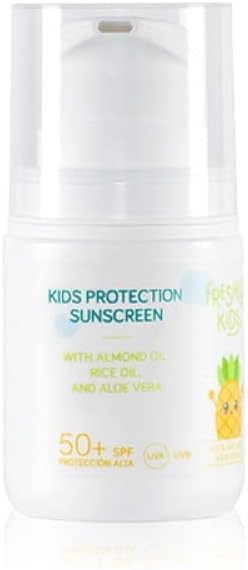 Freshly Cosmetics - Crema Solar Infantil 100% Natural, 50ml
