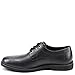 Hush Puppies Men's Detroit PT Oxford, BLACK LEATHER,11.5 M US