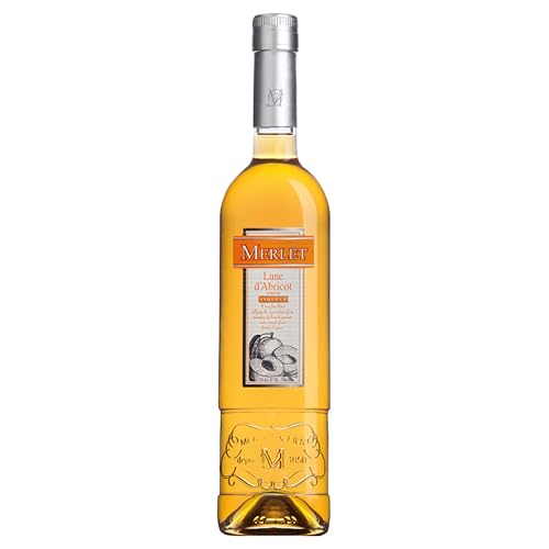 Merlet Lune dAbricot Apricot Brandy Liqueur Premium French Fruit Liqueur from Roussillon Apricots 70 cl Bottle Ideal for Cocktails Spritzes Home Bar Sipping and Gifting