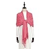 RIIQIICHY Pashmina Shawl for Women Weddings Wraps ... #3