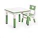 Produktbild LRZS-Kids' Furniture Kinder Doodle Tisch, Kinder-Spiel-Malerei Schreibtisch, Set Adjustable Plastiktisch, Baby-Tätigkeits-Tabelle, Spieltisch Satz, Kinder Schreibtisch-Set Heben (Color : Bronze)