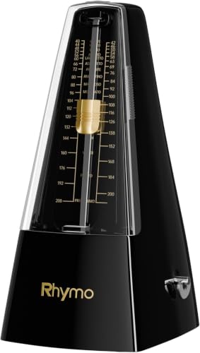Mechanical Metronome for Guitar, Piano & Violin, 40-208 BPM with 4 Beat Modes...