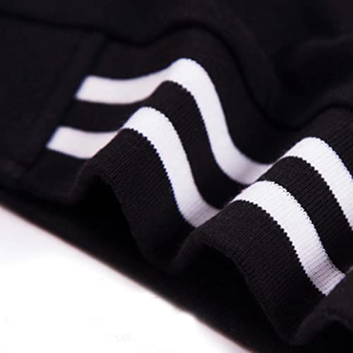 jeecoin Boys Girls Bomber Jackets Varsity Jacket Kids Baseball Softball Football Sweatshirt Zip Up Sports Coat with Pockets 5