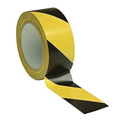 SVR Zebra Floor Marking Tape - 2 Inches X 30 Meters - Yellow And Black Hazard Warning Tape For Safety And Visibility, Strong And Best Industrial Floor Tape (Yellow-Black) pack of 5 pc (B08RXW6WWH) Amazon Price History, Amazon Price Tracker