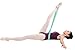 Stretch Bands for Dance and Ballet with Gift Box – Resistance Bands Set for Dancers, Ballerinas, Gymnasts and Cheers – Improve Flexibility, Strength and Split, Teal