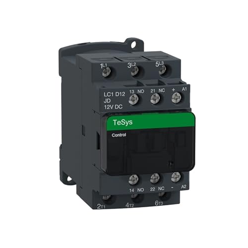 Contacteur CA LC1D Schneider bobine CC LC1-D12JD inverseur triphasé