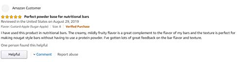 100% Natural Custard-Apple Fruit Powder, 8 oz, Eco-friendly Resealable pouch, No Artificial Flavors/Preservatives/Fillers, Halal, Kosher, Vegan-Friendly